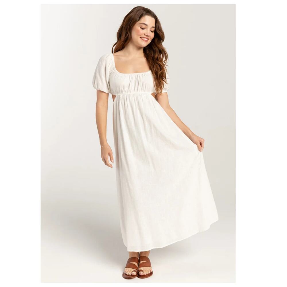 NEW BILLABONG On The Coast Womens Midi Dress Size Small - Picture 3 of 13